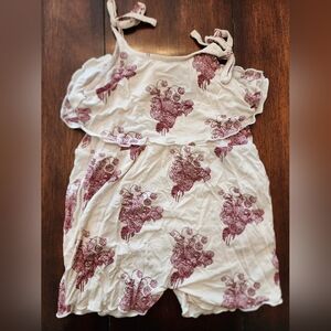 Sold Kate Quinn Strawberry Print Romper